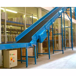 inclined belt conveyor