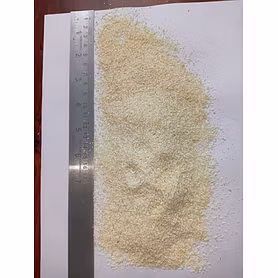 Dehydrated white onion granules