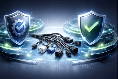 Automotive wire harness manufacturing with quality testing and ISO IATF compliance systems