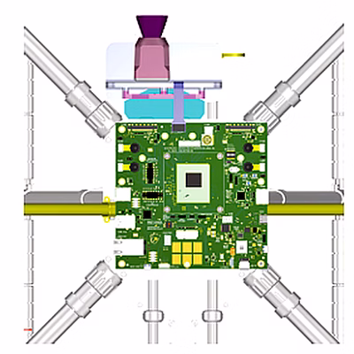 Lantronix Drone Reference Platform Open-Q™ 8550CS µSOM with PX4 Support, FLIR Hadron 640R Compatibility, On-Device AI for UAV Development-1