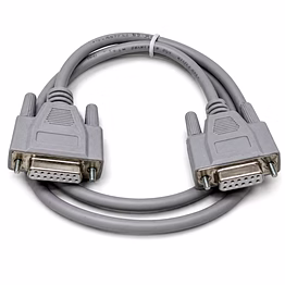 9-9 pin, 9-15, 15-15 pin and multi pin d-sub male to male cable with screw lock connectors for serial communication interfaces