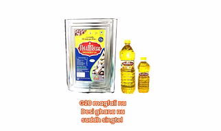 Ground nut oil