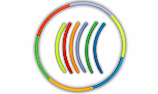 Vinson Hula Hoop Ring for Fitness. Gymnastic & Other Weight Loss Fitness Exercises, Detachable, Adjustable Size & Easy to Assemble, Diameter - 30 inch, Weight - 200 gm, Multicolor, Set of 6 pcs