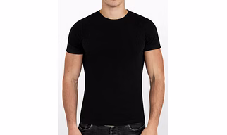 Men Round Neck 100% Cotton