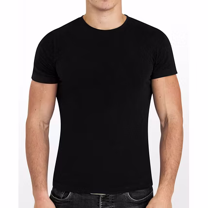 Men Round Neck 100% Cotton-12761959