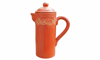 Natural Earthen Jug – 1.8 L | Handmade Clay Pitcher for Cool & Healthy Drinking Water