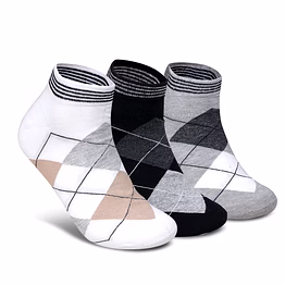 holacozy ankle cotton socks pack of 3 pairs