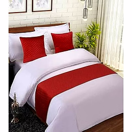 100% cotton white bedsheet for hotel use 108*100