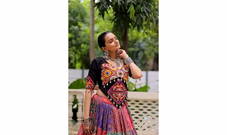 Raas Rang: Vibrant Navratri Lehenga Choli
