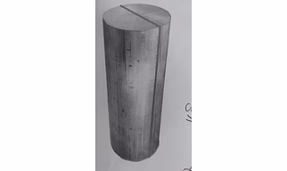 split billets made of 7075 T6 aluminum alloy