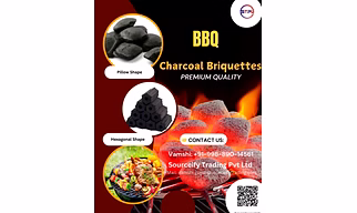 PREMIUM COCONUT SHELL CHARCOAL BRIQUETTES
