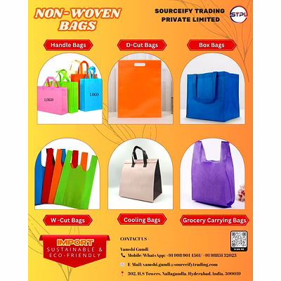 non-woven bags – reusable. durable.