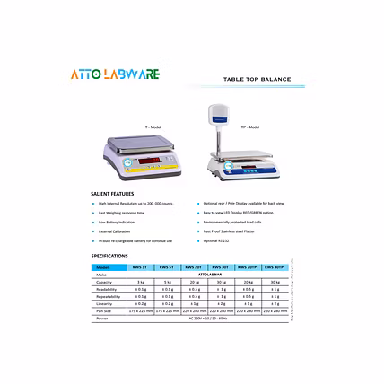 Table Top Balance 30KG-1