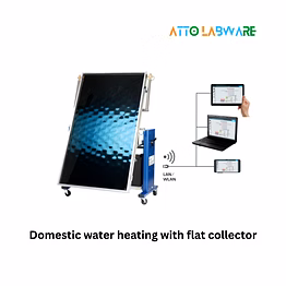 atto labware india flat plate solar collector test system