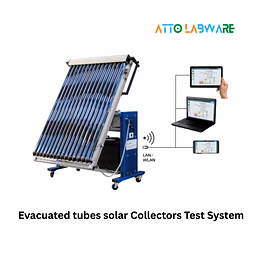 atto labware india evacuated tubes solar collectors test system