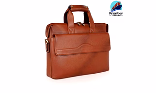 Leather Messenger Laptop Bag / Cross Over Shoulder Messenger Office Bag (FRME010)