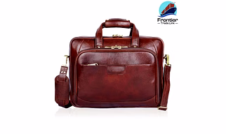 Leather Messenger Laptop Bag / Cross Over Shoulder Messenger Office Bag (FRME011)