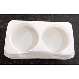 sembros plastic hdpe white packaging trays