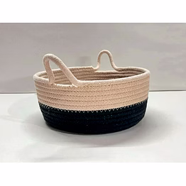 two tone shelf basket