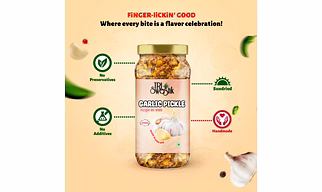 Tri Swastik Garlic Pickle