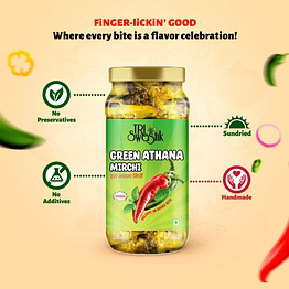 tri swastik green athana pickle