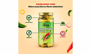 Tri Swastik Green Athana Pickle