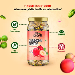 tri swastik karonda pickle