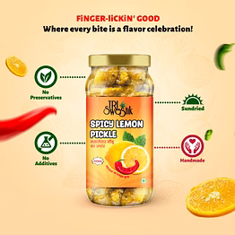 tri swastik spicy lemon pickle