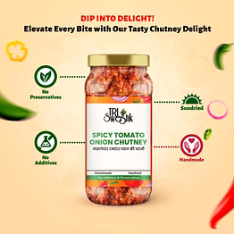 spicy tomato onion chutney 500gm