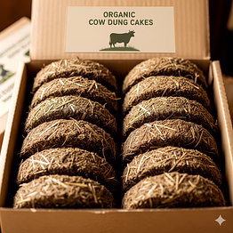 lawa cow dung cake