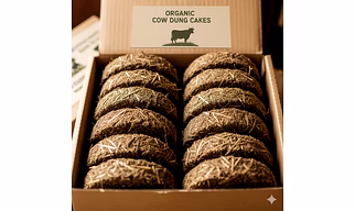 Cow Dung Cake