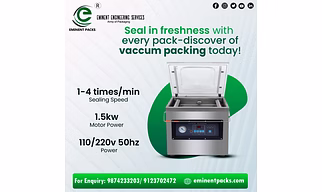 Table Top Single chamber Vacuum Sealing Machine