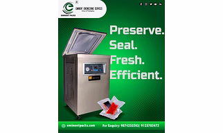 Single Chamber Vacuum Sealing Machine without Nitro Flushing