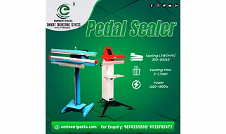 Semi-automatic Pedal/ Foot sealer machine Impulse
