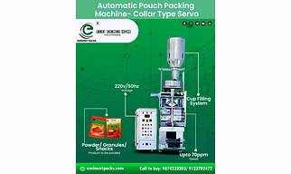 Automatic Packaging machine Collar Type Servo