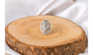 Rainbow Silver Ring