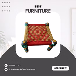 machi ( a kind of chair tradition in india )