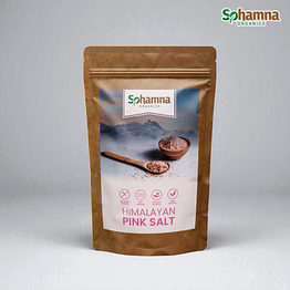 sohamna organics himalayan pink salt 1kg | mineral salt | mineral-rich salt for electrolyte balance