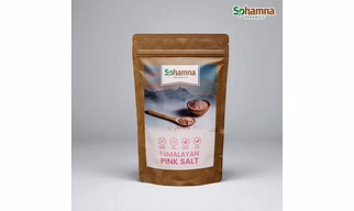 Sohamna Organics Himalayan Pink Salt 1kg | Mineral Salt |  Mineral-Rich Salt for Electrolyte Balance