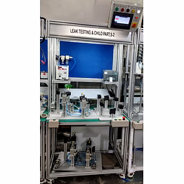 automotive head/ rear lamp leak test machine
