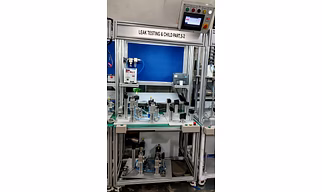 Automotive head/ rear lamp leak test machine
