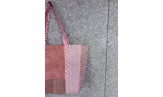 Upcycled Patchwork Tote Bag