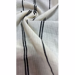handloom cotton striped fabric