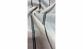 Handloom Cotton Striped Fabric