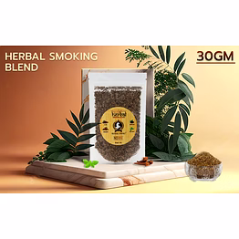 royal swag tobacco & nicotine free smoking mixture with 100% natural herbal smoking blend 1 pack 30gm