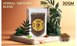 Royal Swag Tobacco & Nicotine Free Smoking Mixture With 100% Natural Herbal Smoking Blend 1 Pack 30gm