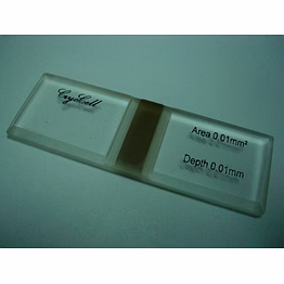 cryocell sperm counting chamber for rapid semen analysis