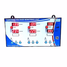 koiri make earthing voltage monitoring unit tripple screen ( earthscan pro series )