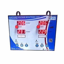 koiri make earthing voltage monitoring unit double screen ( earthscan pro series )