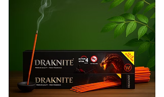 DRAKNITE Mosquito Repellent Incense Sticks – Premium Quality